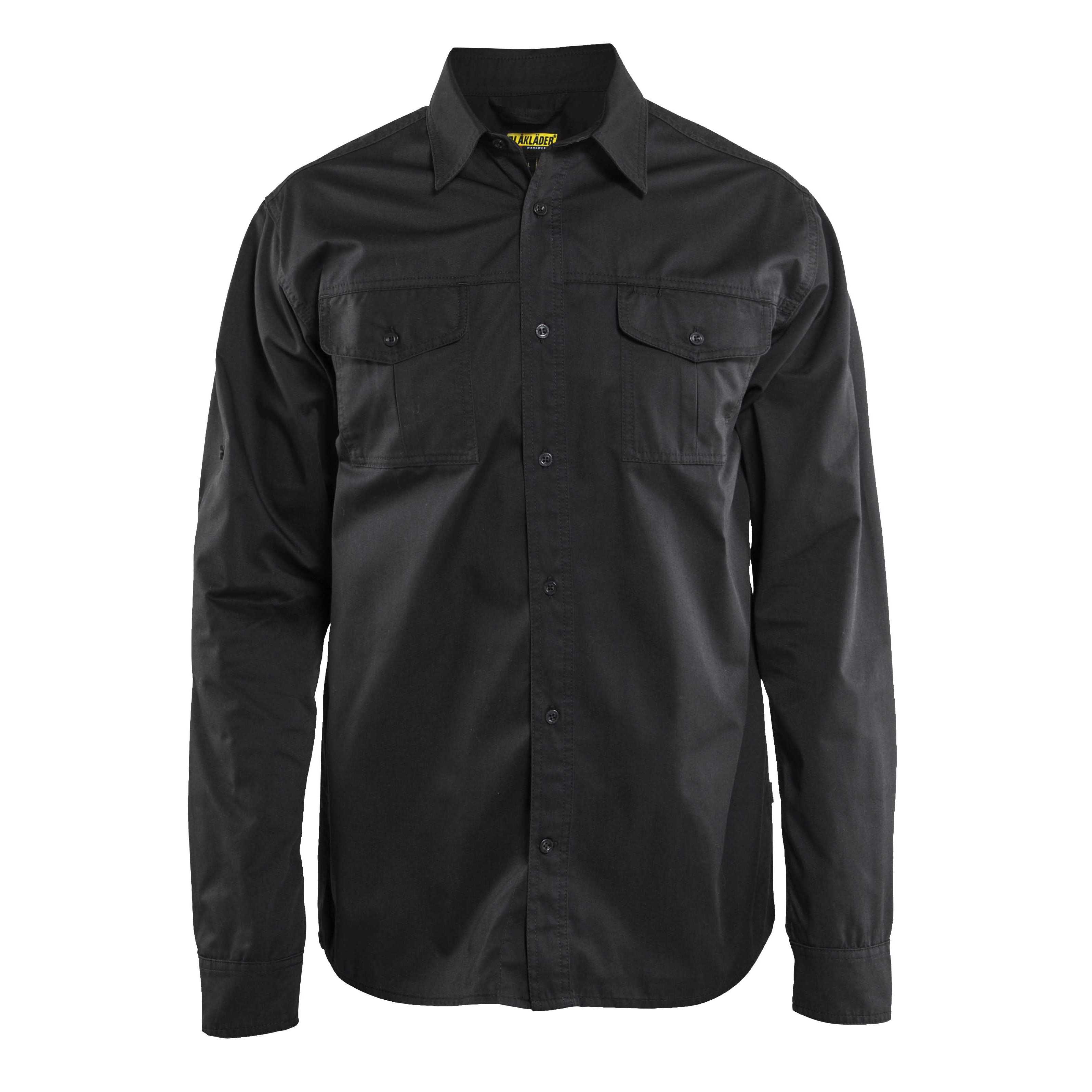 BLAKLADER 32981190 Twill shirt Long Sleeve Work Shirt MEN - 65% Polyester 35% Cotton